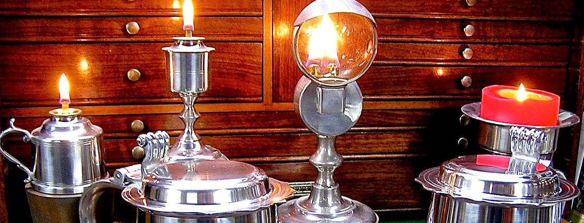 photo of Pewter Lamps & Candles