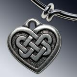 photo of Celtic Heart  Charm- Large