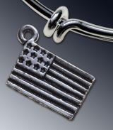 American Flag charm