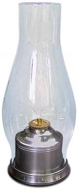 Pewter Hancock Oil Lamp