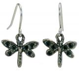 Photo of Pewter Dragonfly Earrings