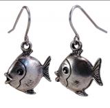 Photo of Pewter Fish Earrings