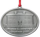 Photo of Franklin Pierce Homestead Christmas 2009 Pewter Ornament