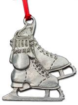 Photo of Pewter Ice Skates & Mittens Ornament