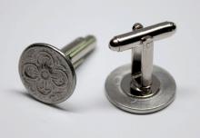 Button Cufflinks - Pair