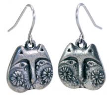 Photo of Pewter Cat Earrings