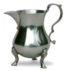Photo of Pewter Creamer with Cabriole Feet