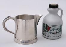 Photo of Syrup Pitcher with Local New Hampshire Maple Syrup