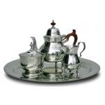 Photo of Queen Anne Pewter Tea Service