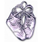 Pewter Baby Shoes Ornament