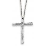 Photo of Plain Pewter Cross & Chain