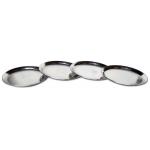 Photo of Jumbo Pewter Coasters, set of four