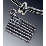 American Flag charm