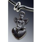 Angel on Heart charm