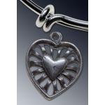 Heart charm - Medium 