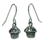 Photo of Pewter Muffin Earrings
