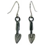 Photo of Pewter Trowel Earrings 