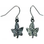 Photo of Pewter Maple Leaf Earrings 