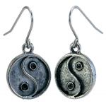 Photo of Pewter Yin/Yang Earrings 