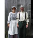 Photo of Jon & Camille Gibson during the 2010 Hillsborough Living History Event