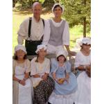 Photo of The Gibson Family Dressed for the Hillsborough Living History Event