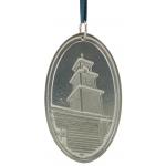 Photo of Old Firehouse Bell Tower Pewter Ornament