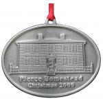 Photo of Franklin Pierce Homestead Christmas 2009 Pewter Ornament