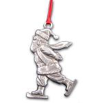 Santa on Skates Ornament