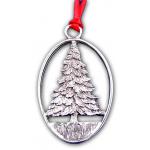 Pewter Tree Ornament