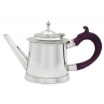 Photo of William Will Pewter Teapot, Ebony Handle