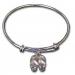 Bangle Bracelets with FlipFlops Charm