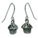 Photo of Pewter Muffin Earrings