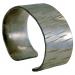 Photo of Wide Birch Pewter Bracelet